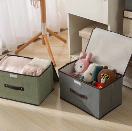 Folding storage box