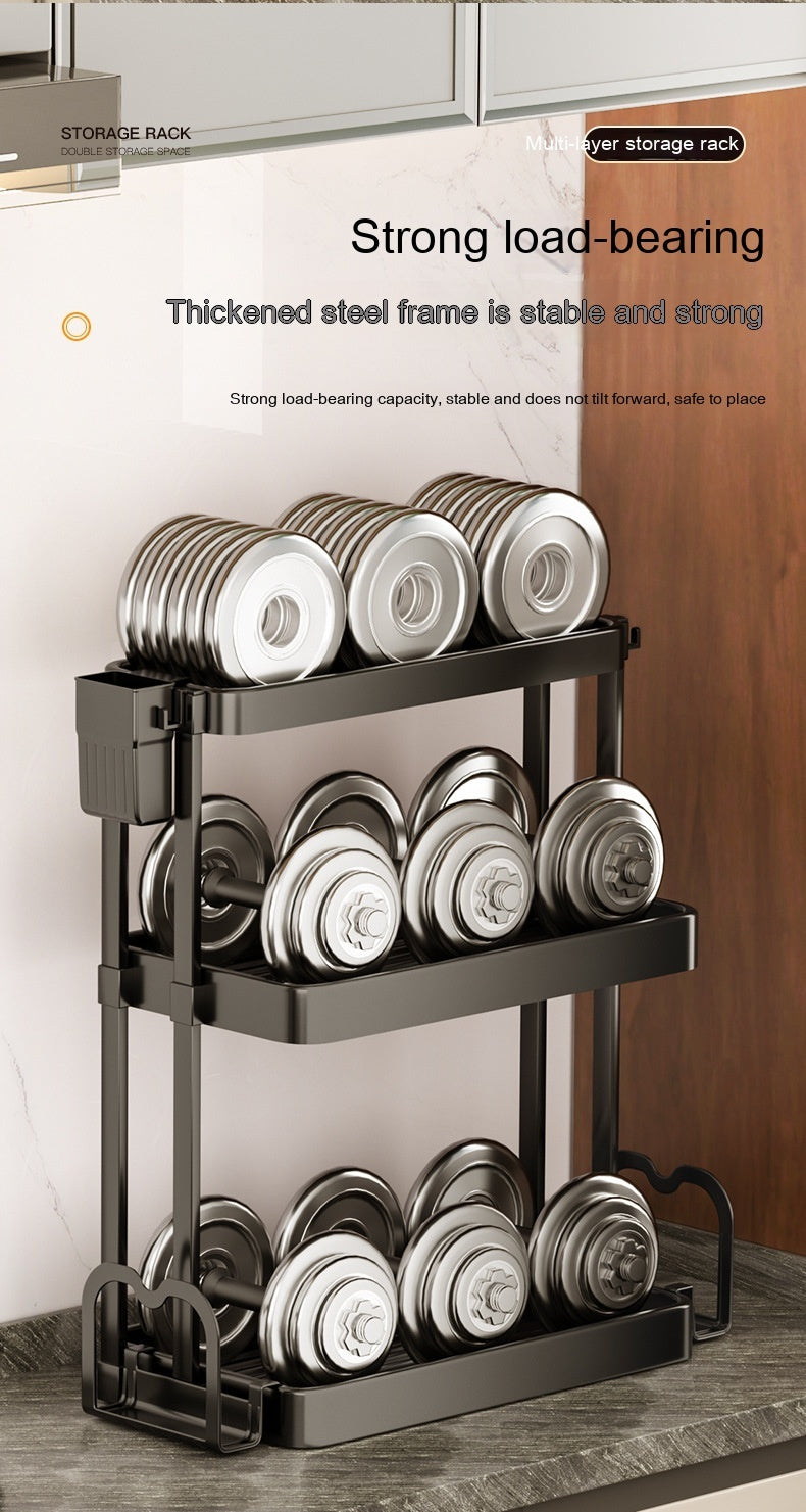 Kitchen Rack For Seasoning Multi-layer Storage Kitchen Supplies